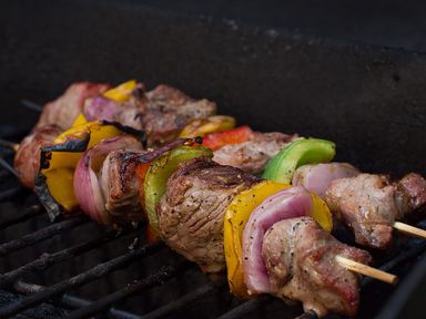 Roasted Pork Skewers 