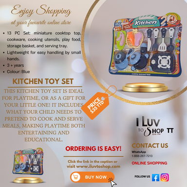 Kids Kitchen Toy Set