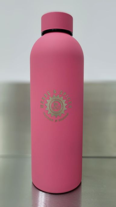 SS304 Double Layer Drinking Flask - Rose