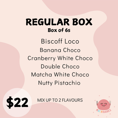 REGULAR BOX (1-2 Flavours)