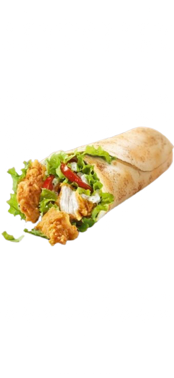 Crispy chicken Shawarma 