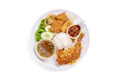 NASI AYAM PENYET