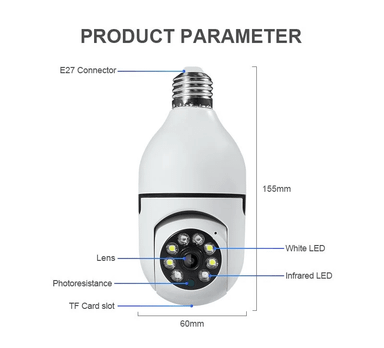 Camera Inteligente sem fio 360º (Copy)