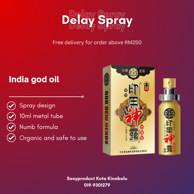 10ML Indian God Oil Delay Spray