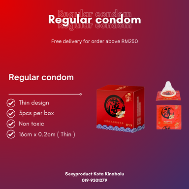 Thin condom 9pcs ( 3box )