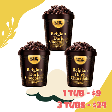 Belgian Dark Chocolate tub