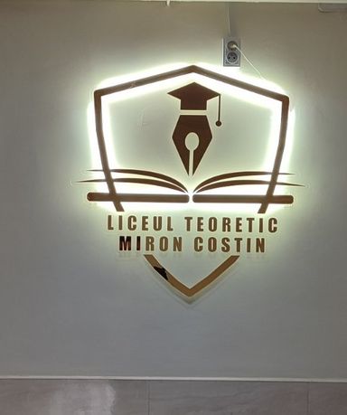 Panou logo Miron Costin 