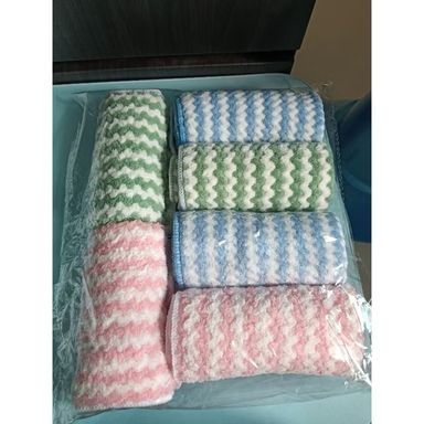 6pcs microfiber kitchen towels (Mixed colours)