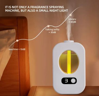 New Smart Aroma Diffuser with Automatic Timed Misting