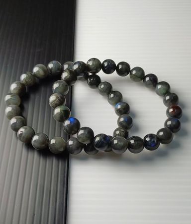 BLACK LABRADORITE 