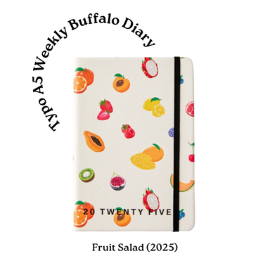 Typo A5 Weekly Buffalo Diary 2025