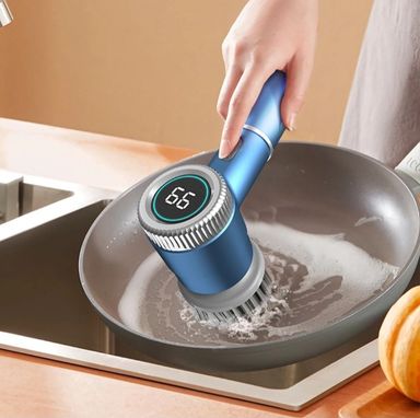 Brosse de nettoyage portable rechargeable 