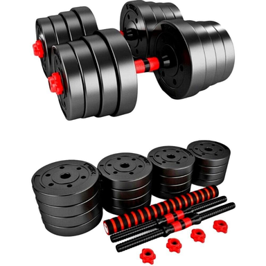 40kg -Dumbbell to Barbells Weight Set