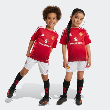 Adidas Manchester United 2024/25 Stadium Home Kid’s Jerse( Shirt + Short)