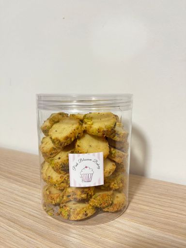 50pcs Pistachio Butter Cookies