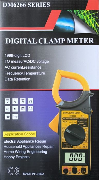 DT266 Digital Clamp and Multimeter