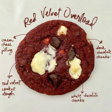 Red Velvet Overload Cookie