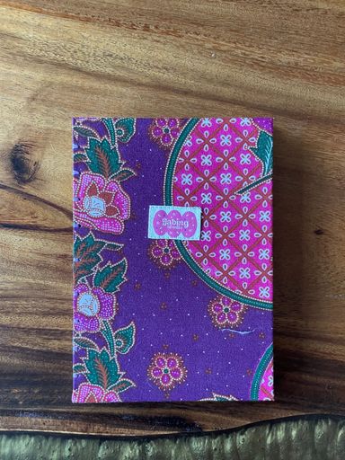 Hand Bound Journal in Aubergine