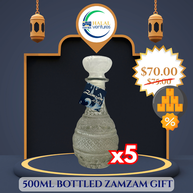 Bottled Zamzam Gift (500ml)