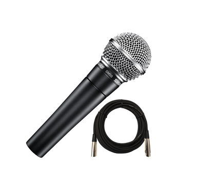 Shure SM58: The Industry-Standard Vocal Microphone - Experience the Difference!