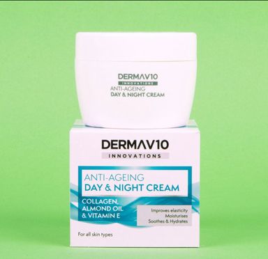 DermaV10 Innovations Day & Night Cream – 24/7 Hydration & Anti-Aging Care