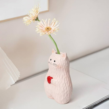 Cat Vase