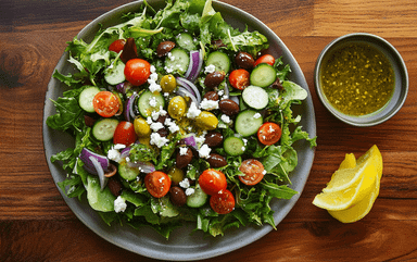 Mediterranean Garden Salad