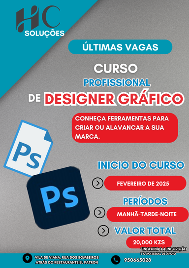 CURSO DE DESIGNER GRÁFICO