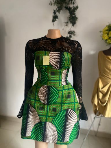 Ankara Mag Dress