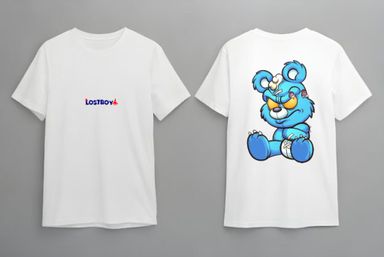 Blue Teddy tee