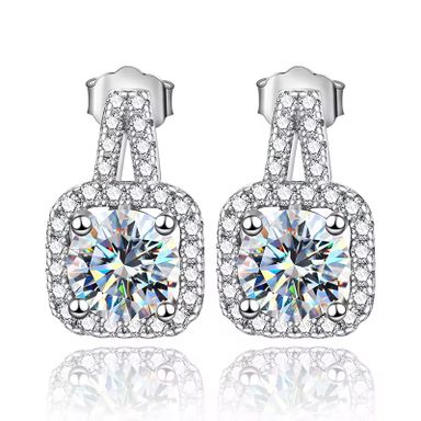 MUCHA Diamond Earrings