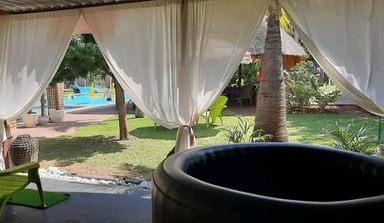  Bela Bela 2 nights accommodation,shuttle from Pretoria Breakfast X1 ,Jaccuzi ,Heated pool,Swimming pool ,Extra activities own cost quad bikes ,game drive 