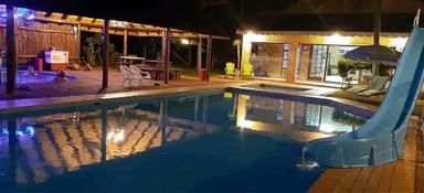  Bela Bela 2 nights accommodation,shuttle from Pretoria Breakfast X1 ,Jaccuzi ,Heated pool,Swimming pool ,Extra activities own cost quad bikes ,game drive 