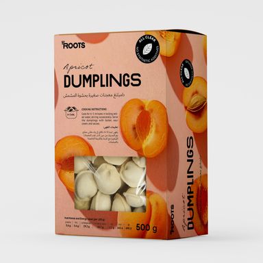 Roots Apricot Dumplings Frozen 500g