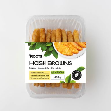 Roots Frozen Hash Browns Frozen 400g