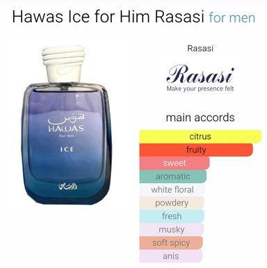 Hawas Ice for Him by Rasasi