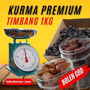 كورما تيمبڠ    KURMA TIMBANG ( 1KG )