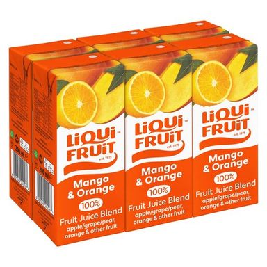 Liqui Fruit Juice Pack 6 x 200ml - Select Flavour