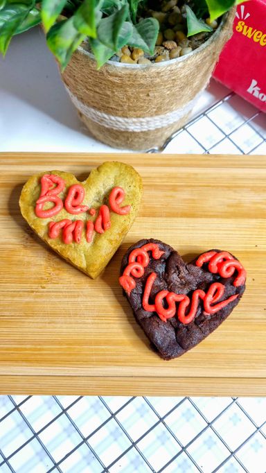 Heart Cookies - 2pcs