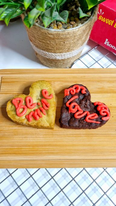 Heart Cookies - 2pcs