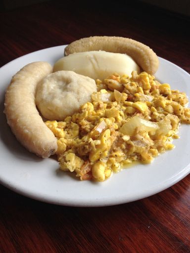 Tropical Island Sunrise (Jamaican Breakfast)