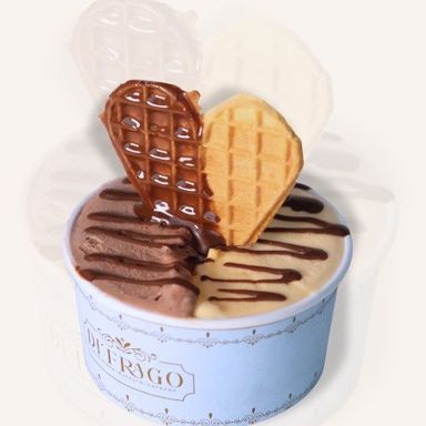 VASO DE 2 SABORES DE GELATO