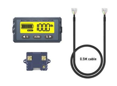 High-Quality 50Amp Lithium Battery Tester and Coulomb Meter Monitor