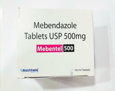 Menbendazole 500mg, 100 Tablets