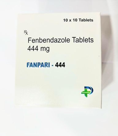 Fenbendazole 444mg, 100 Tablets