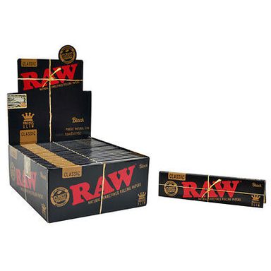 Raw paper black 