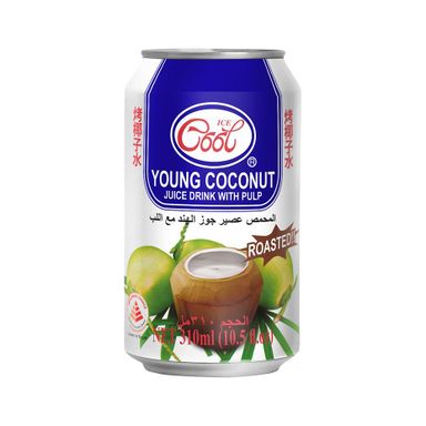 ICE COOL- ROASTED YOUNG COCONUT JUICE DRINK WITH PULP