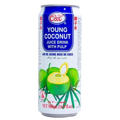 ICE COOL YOUNG COCONUT JUICE DRINK WITH PULP