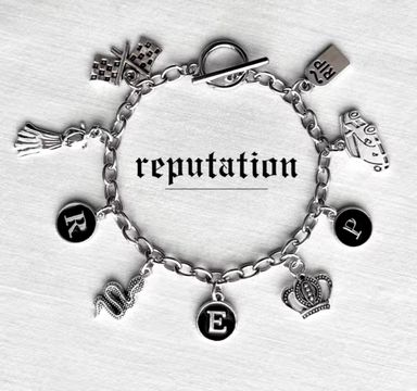 Pulsera con charm - reputation