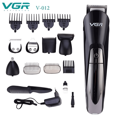 VGR V-012 Professional Grooming Kit - Achieve a Polished Look with Ease!